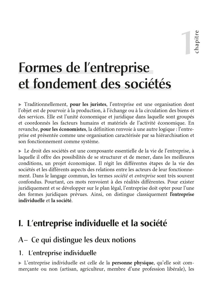 Fondamentaux - Droit des sociétés 2022-2023