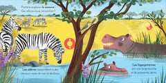La savane - Avec des tirettes à chaque page !