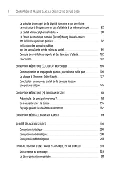 Corruption et fraude dans la crise COVID depuis 2020