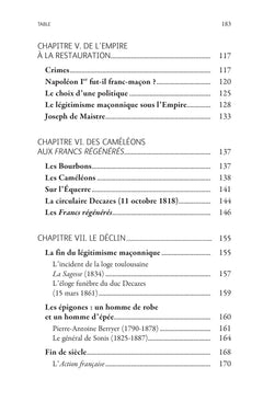 Quand les francs-maçons étaient légitimistes