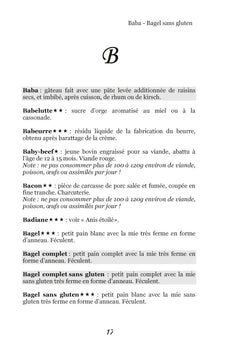 Dictionnaire alimentaire de l'hémochromatose