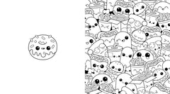Super Kawaii - Livre de coloriage - Créez votre monde coloré rempli de tendresse