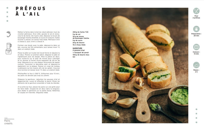 Pains & brioches - 1 robot, 70 recettes