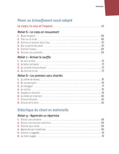 Chant et expression vocale à l'école maternelle