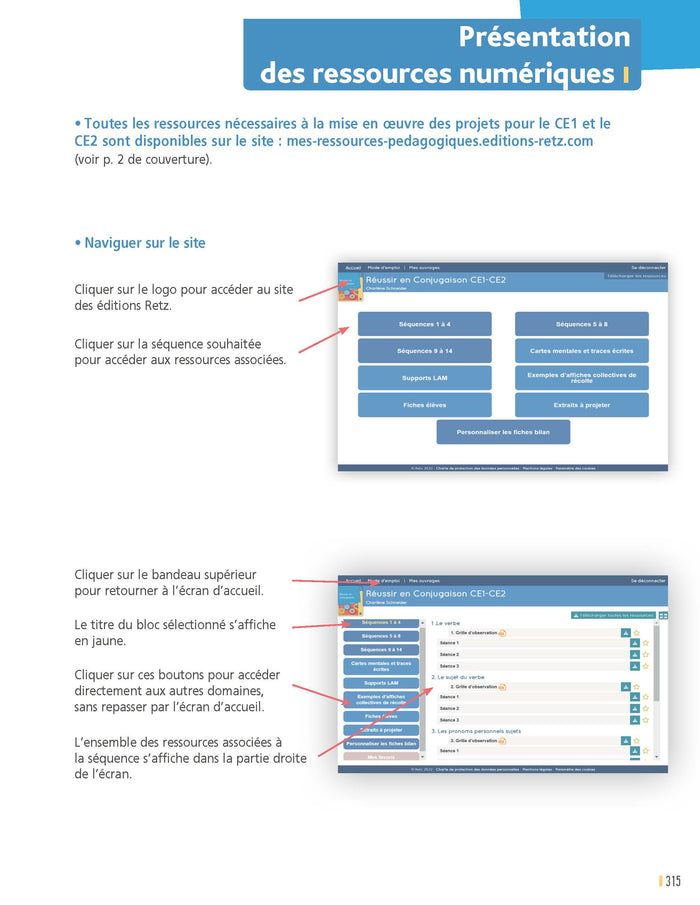 Réussir en conjugaison CE1-CE2