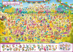 CHERCHE ET TROUVE GEANT - LOUP - C'EST LA FETE !