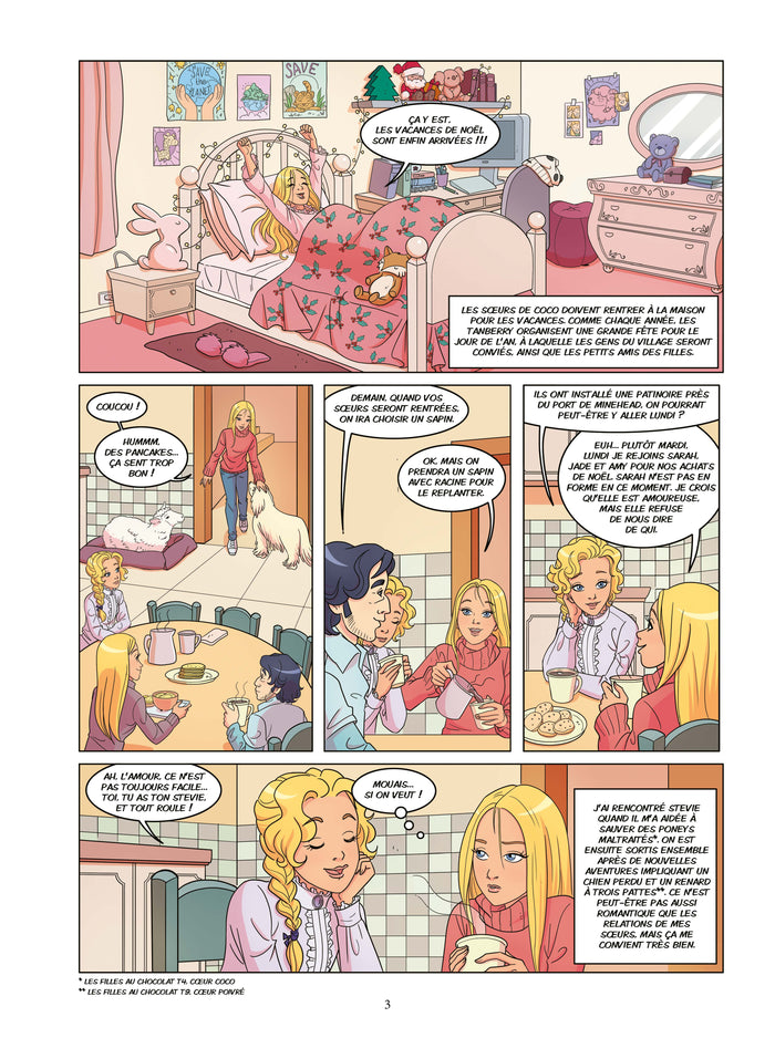 Les filles au chocolat - Tome 15 Coeur Flocon