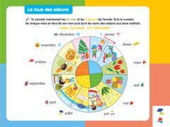 Les livres-ardoises - Je découvre les mois et les saisons