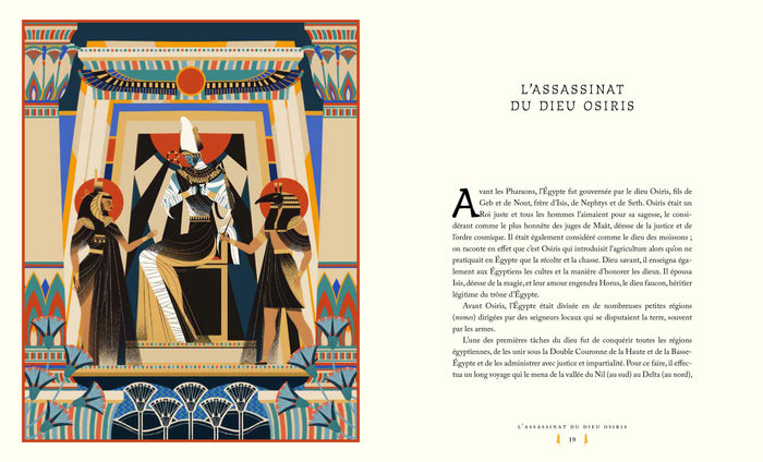 Histoires de l'Égypte ancienne - Histoires traditionnelles de pharaons et de divinités