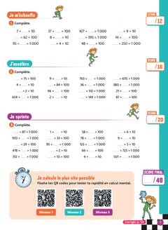 Calcul mental CM2 - 10-11 ans