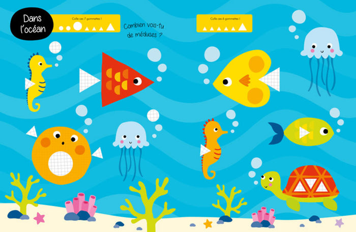 Mon grand livre de gommettes NED