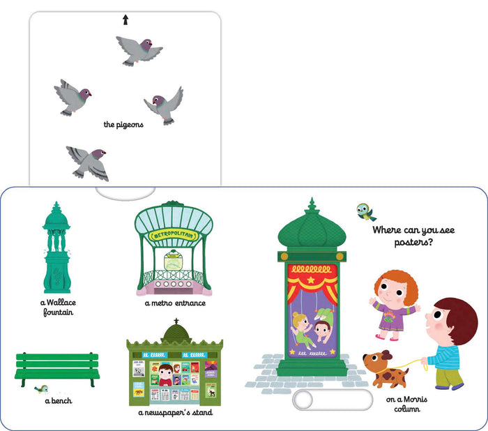 Paris a slide and play book