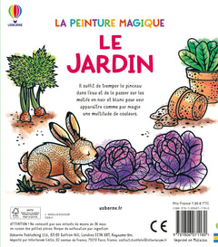 Le jardin - La peinture magique - dès 5 ans