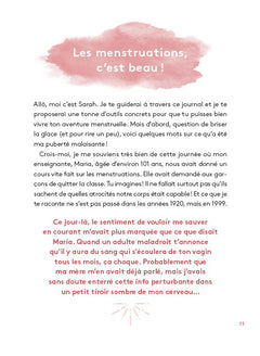 Journal intime menstruel