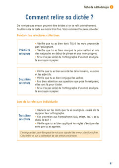 Dictées et histoire des arts CM - Voyage dans le temps - cahier de l'élève