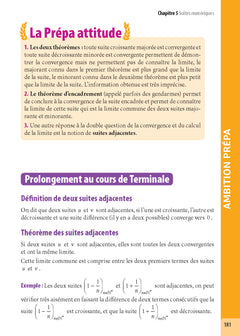 ABC BAC Excellence - Maths prépa scientifique Term