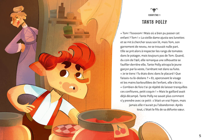 Tom Sawyer - D'après le roman de Mark Twain - Mes premiers petits classiques