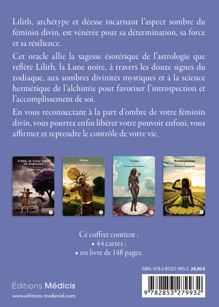 Lilith, la lune noire - Oracle de l'alchimie cosmique