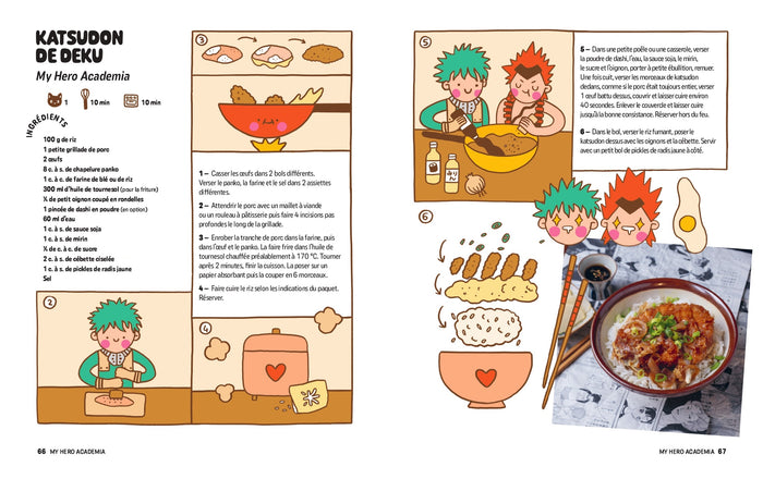 La cuisine des animés