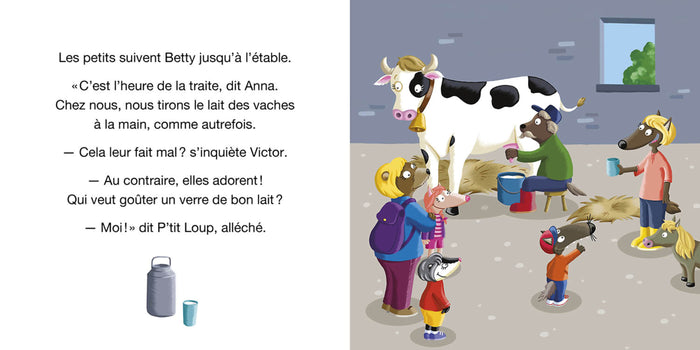 P'tit Loup visite une ferme