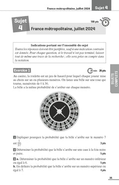 Annales Brevet Maths 2026
