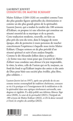 L'essentiel de maître Eckhart - 13 sermons
