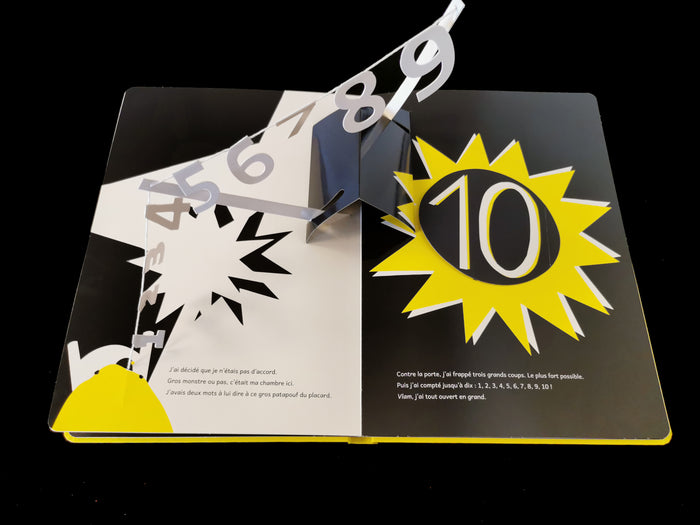 Le petit monstre du noir