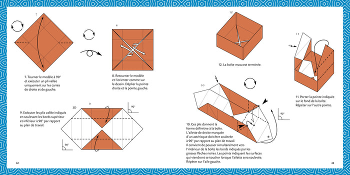 Détacher et Plier XXL ! Origami facile avec papier XXL