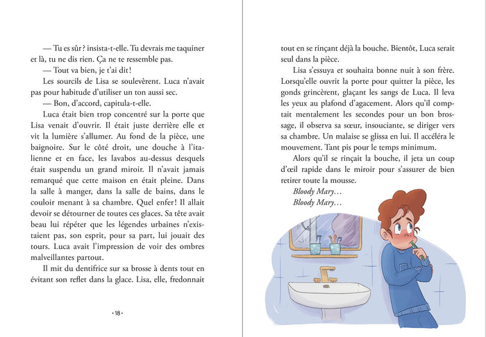 Mystère en Belgique - Tome 7 Le Spectre du miroir