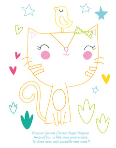 Mes tableaux à colorier strass - Super mignon