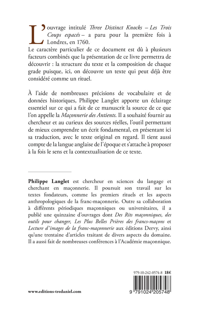 Les trois coups espacés