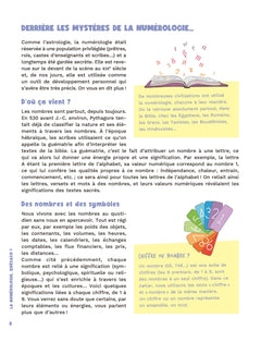 Mon cahier Numérologie