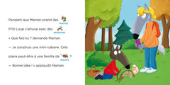 JE LIS AVEC TOI - P'TIT LOUP SE BALADE EN FORET