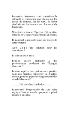 Voyage au coeur des marchés financiers