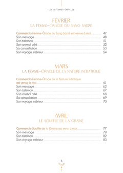 Les 12 Femmes-Oracles - pour te transmettre les vibrations de la Terre et du Ciel