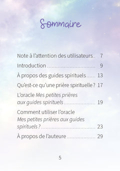 Mes petites prières aux guides spirituels