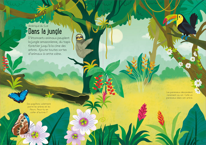 La nature - Mes petits autocollants Usborne