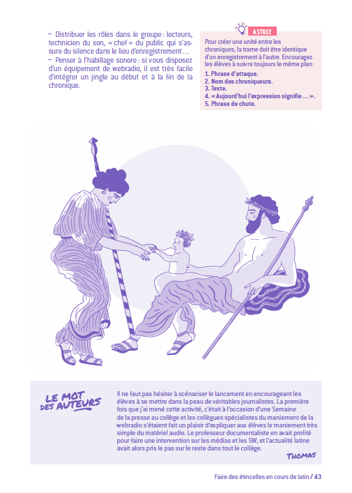 Mission Prof' Latin - Faire des étincelles en latin