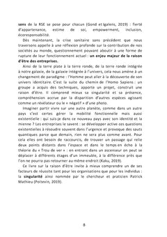 La raison d'être authentique