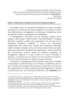 La raison d'être authentique