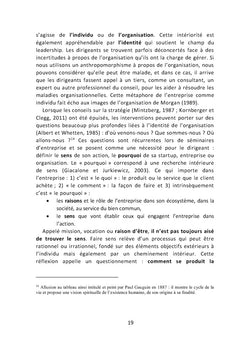 La raison d'être authentique