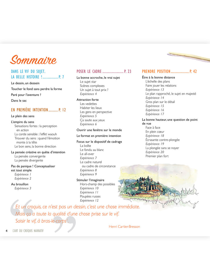 L'art du croquis narratif - Raconter une histoire par le dessin