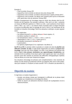La préparation de l'écriture cycle 2