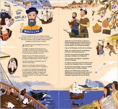 Les cartes de l'histoire - Le premier tour du monde - Magellan et Elcano