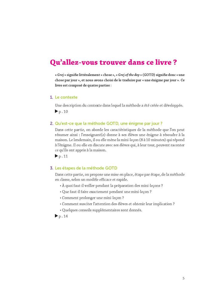 Une énigme par jour - Grej of the day - Cycle 3