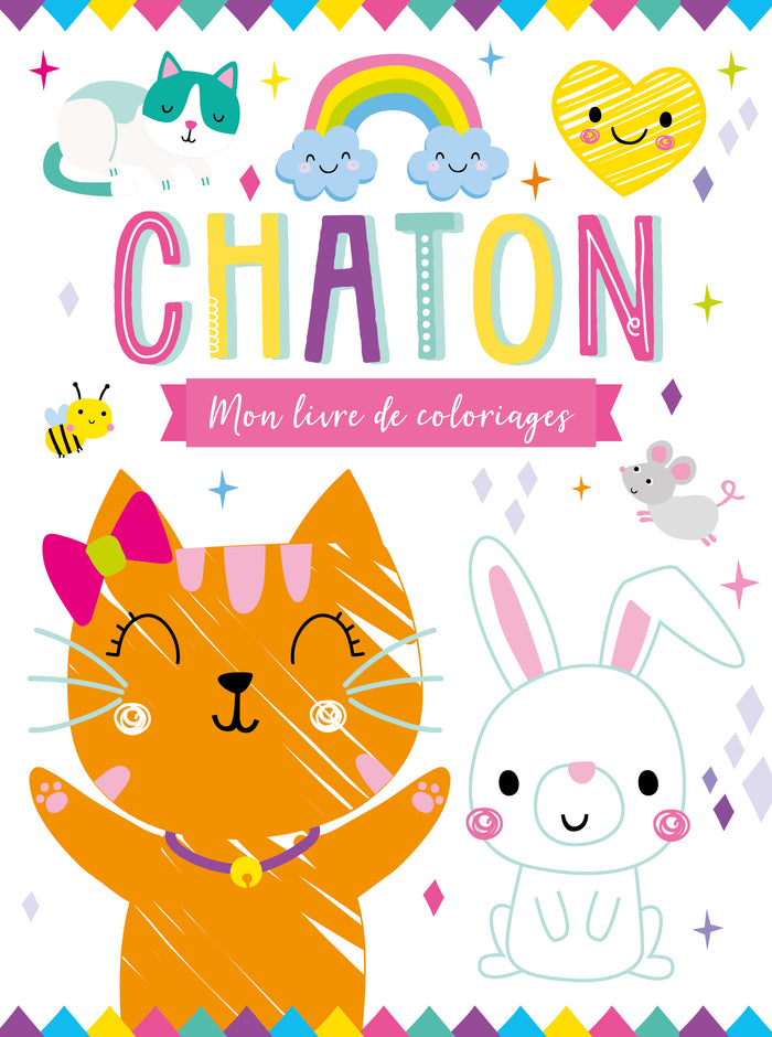 Mon squishy à colorier - Chaton