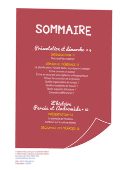 Histoires à écrire - Persée et andromède cycle 3 - + ressources numériques