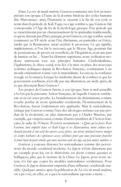 La crise du monde moderne