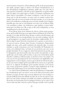 La crise du monde moderne
