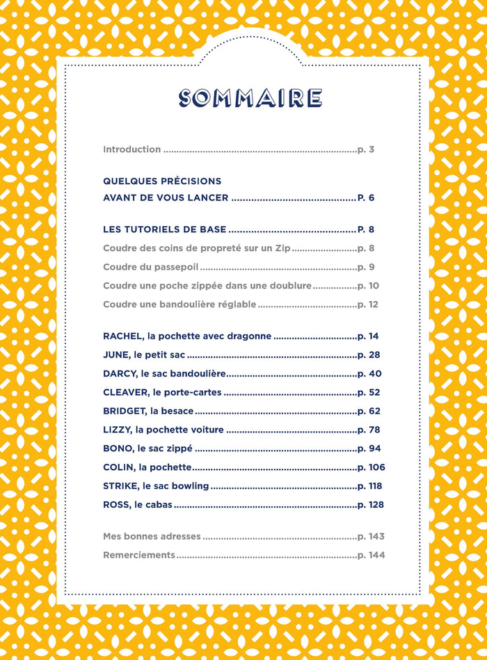 Mes idées cadeaux à coudre